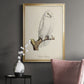 French Owls IV - Modern Framed Canvas Print