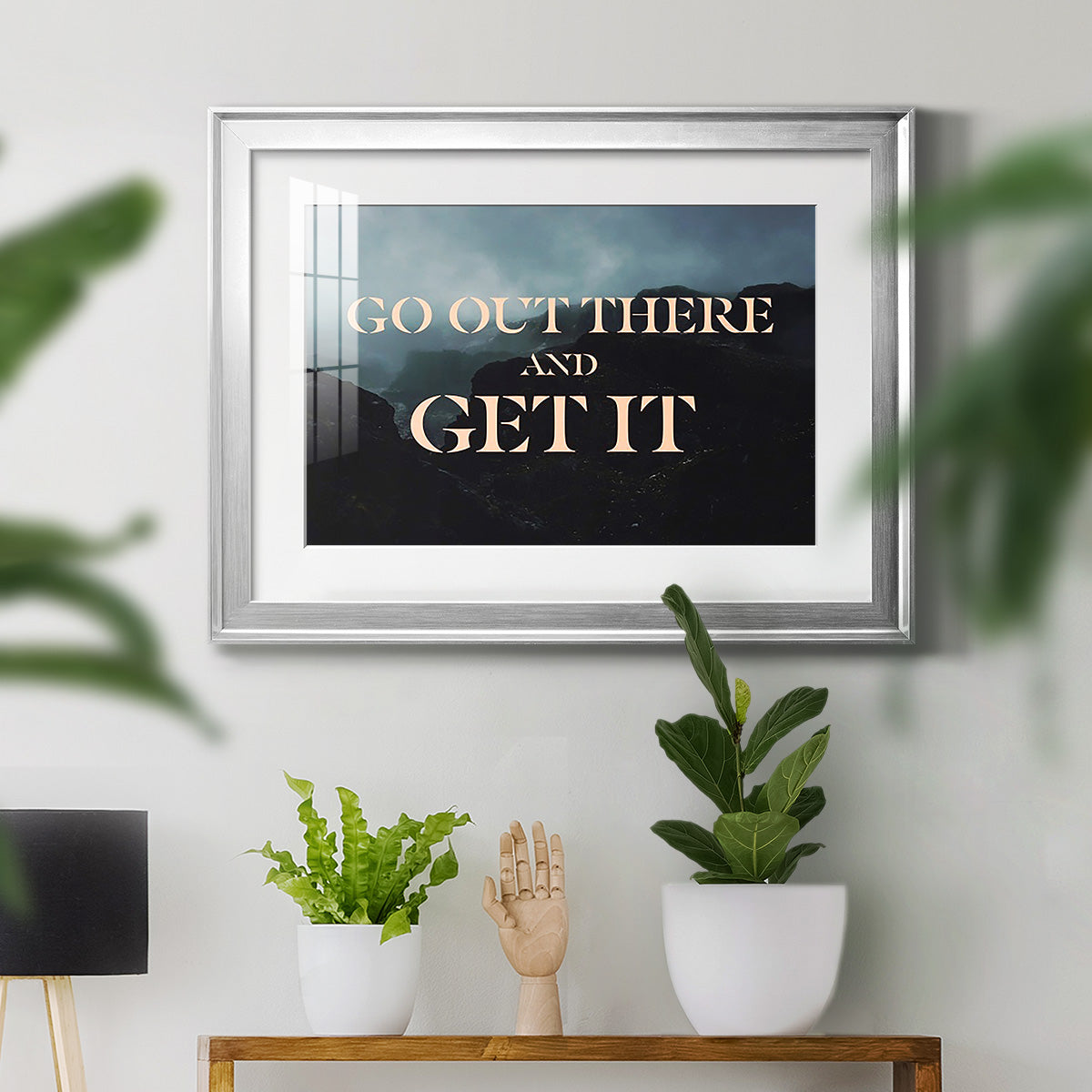 BroInspo V Premium Framed Print - Ready to Hang