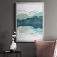 Icicle Range II - Modern Framed Canvas Print