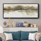 Softer Reflections - Floater Framed Canvas Print