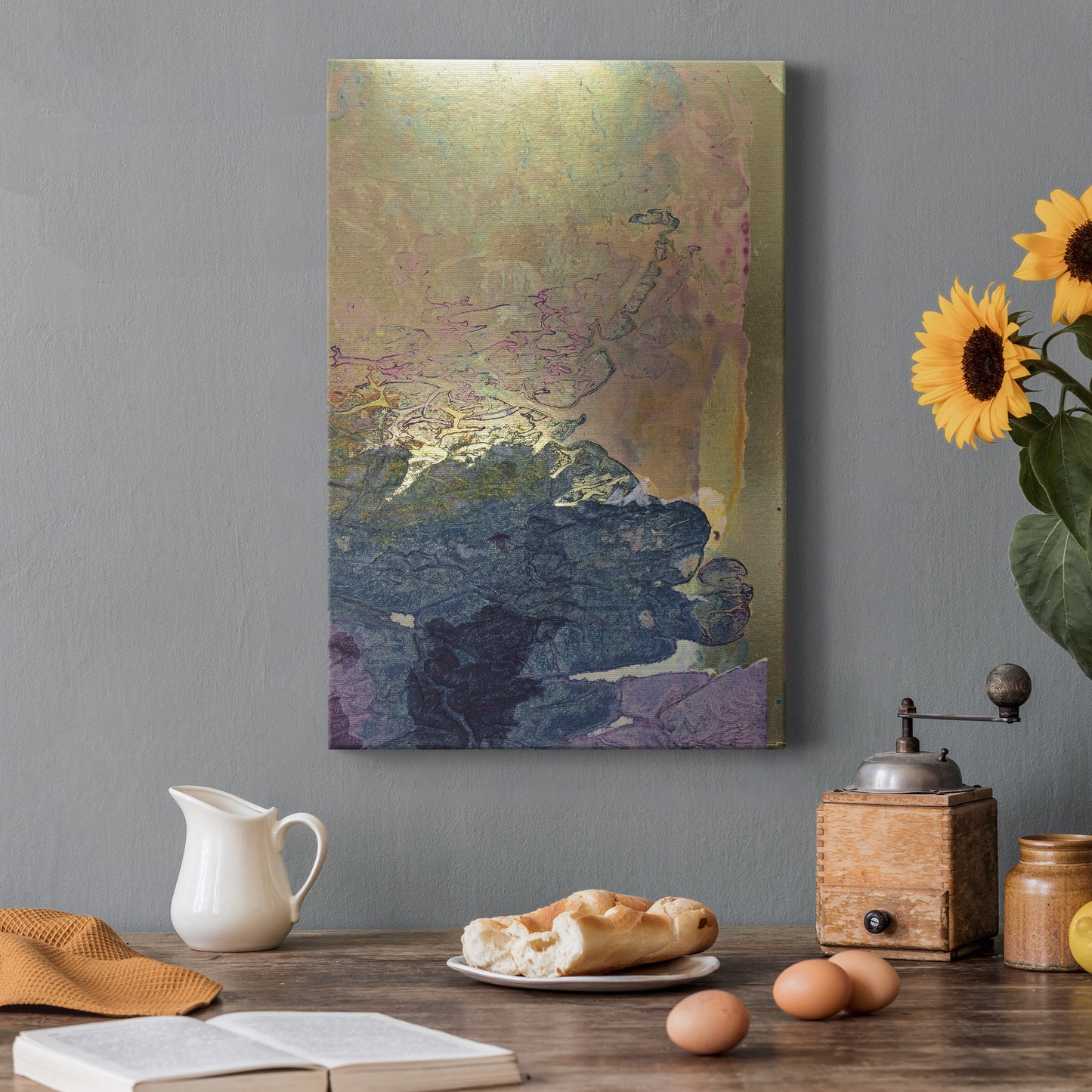 Monet's Landscape I - Canvas Art Print