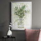 Delicate Greenery I - Modern Framed Canvas Print