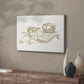 Sunning Mermaid II - Canvas Art Print