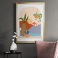 Paper Scene II - Modern Framed Canvas Print