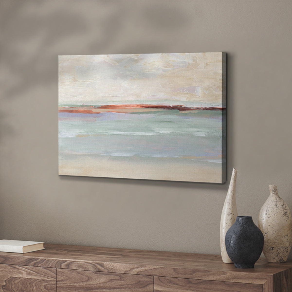 Sienna Horizon I - Canvas Art Print