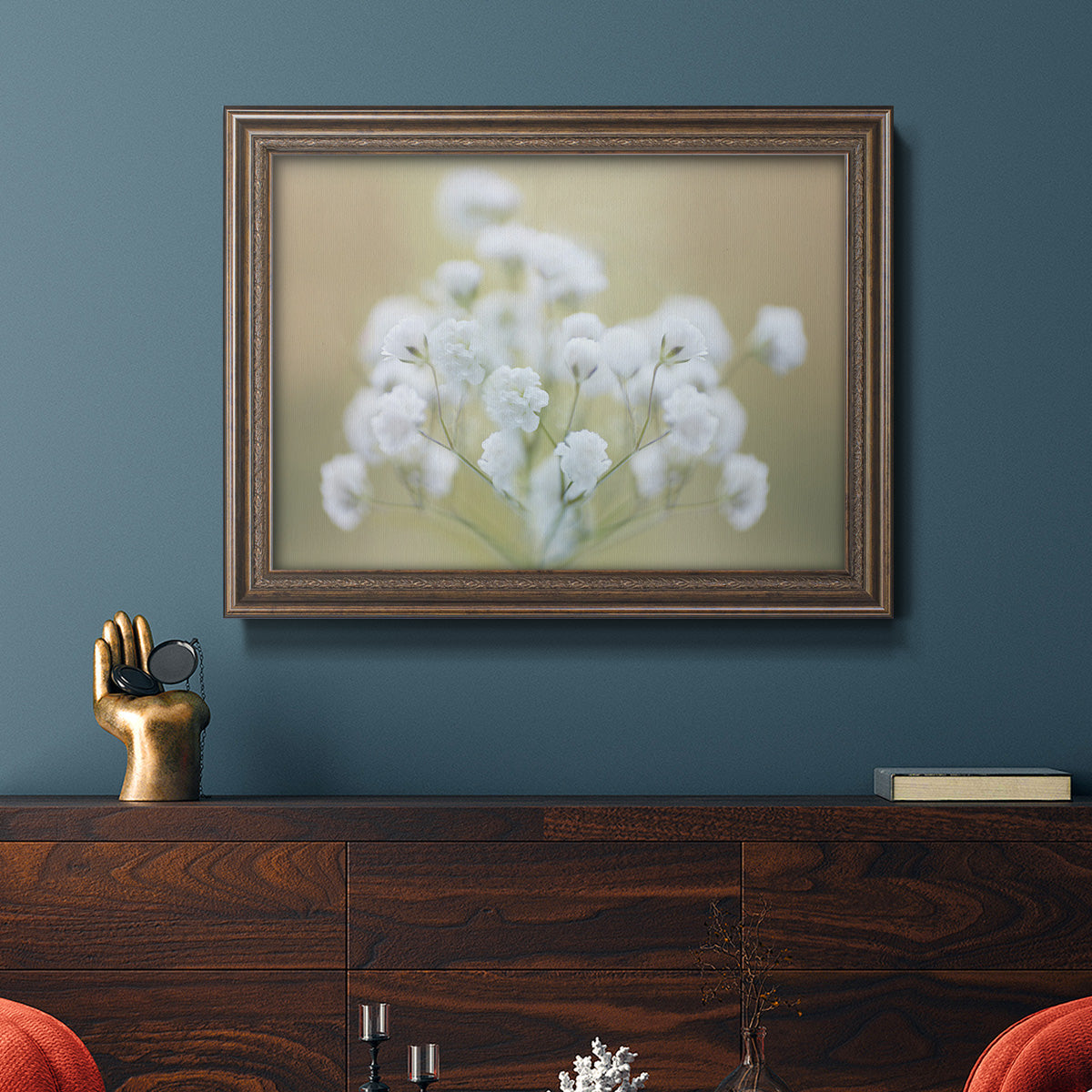 Baby's Breath Study I Premium Framed Canvas- Ready to Hang