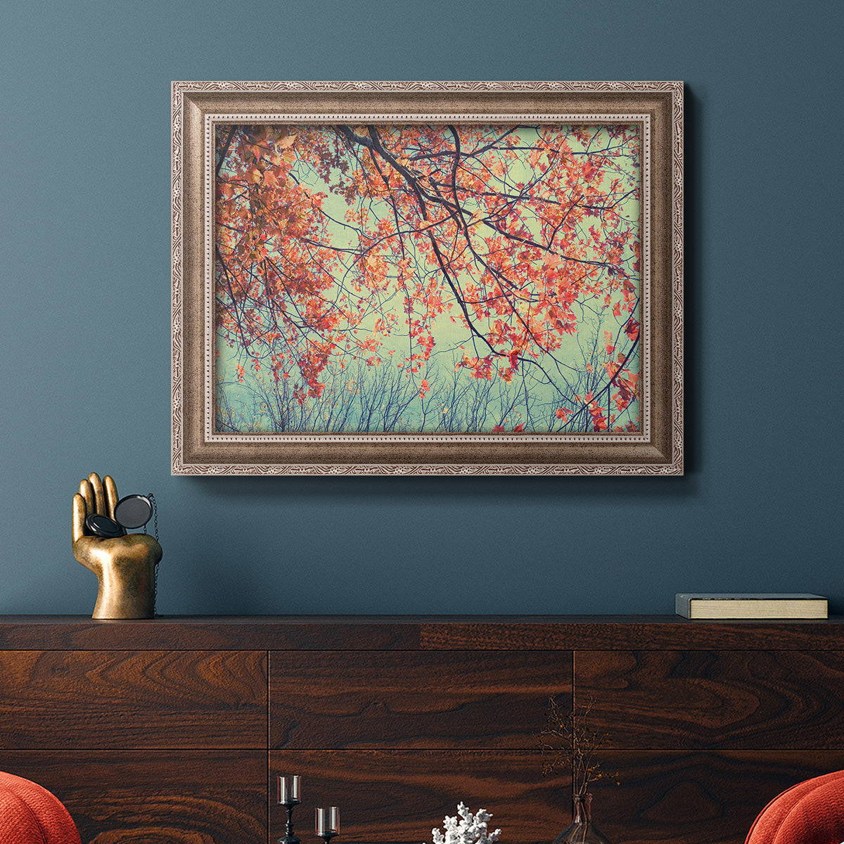 Autumn Tapestry II Premium Framed Canvas- Ready to Hang