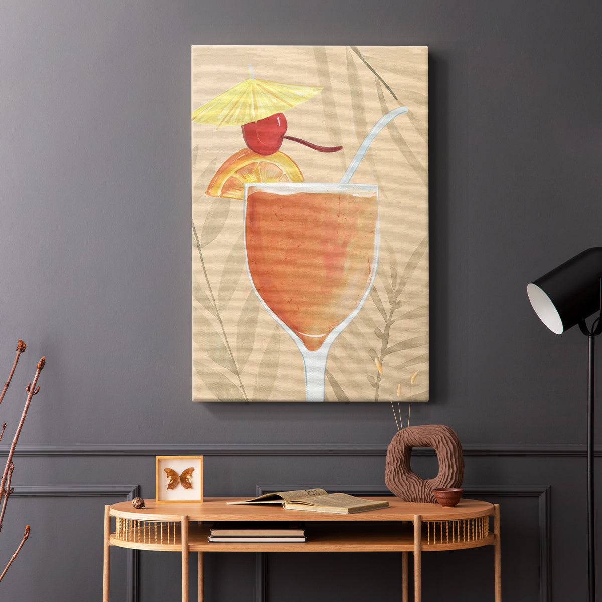 Tropical Cocktail I - Canvas Art Print