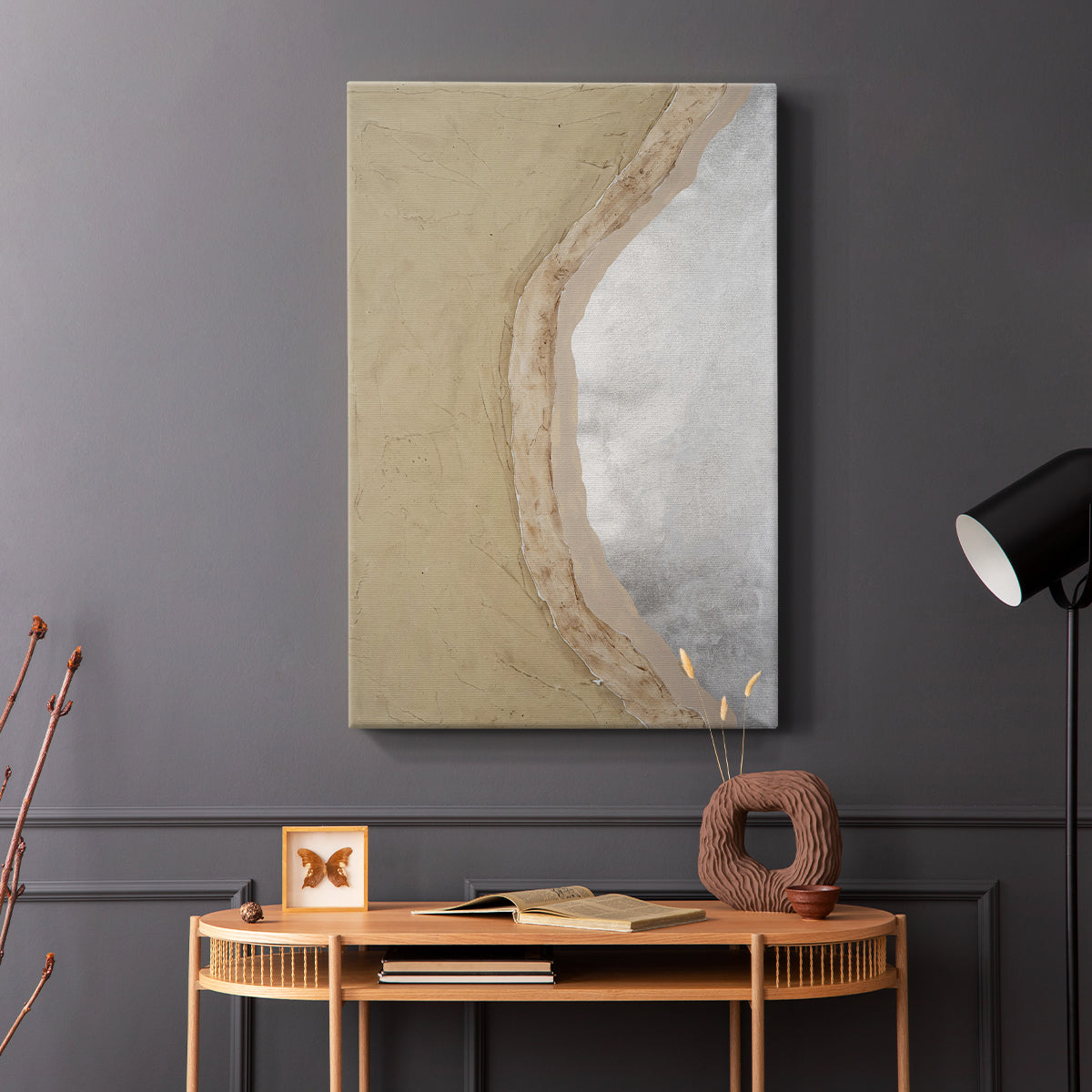 Silver Lake III - Canvas Art Print