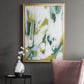 Emerald Ice IV - Modern Framed Canvas Print