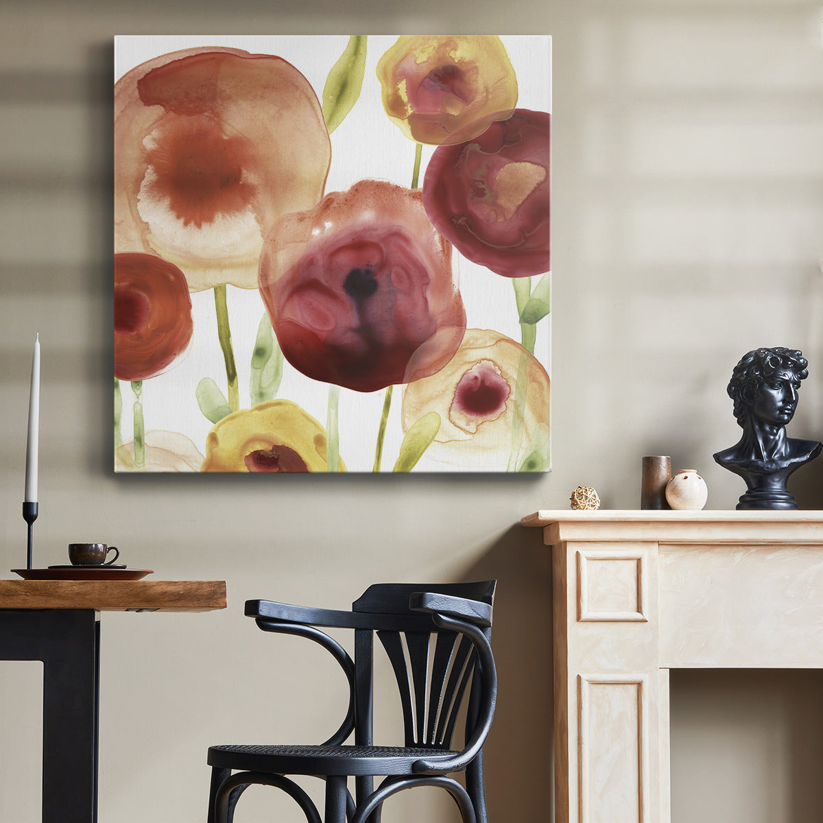Poppy Patch II - Canvas Art Print