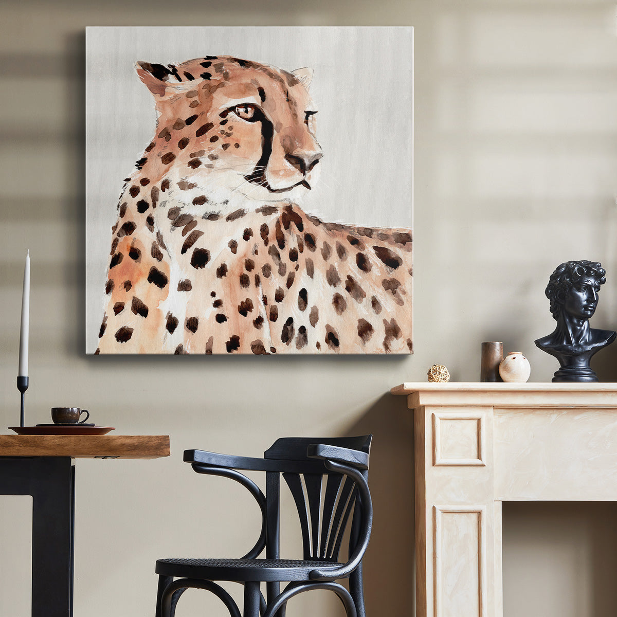 Saharan Cheetah I - Canvas Art Print