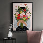 Darling Valentine Collection B - Modern Framed Canvas Print