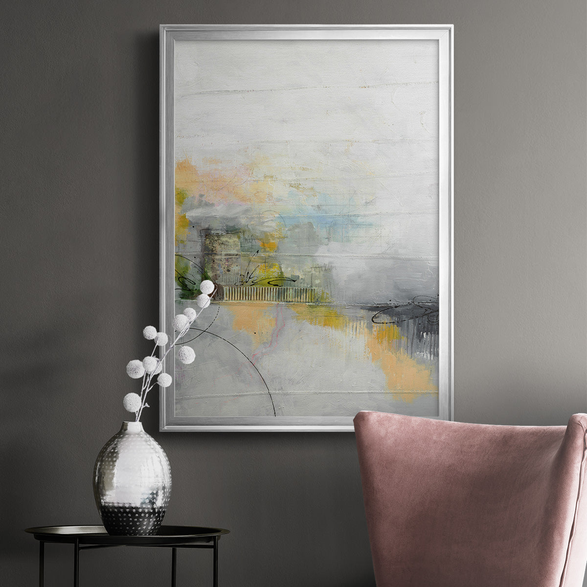 A Place of My Own - Modern Framed Canvas Print