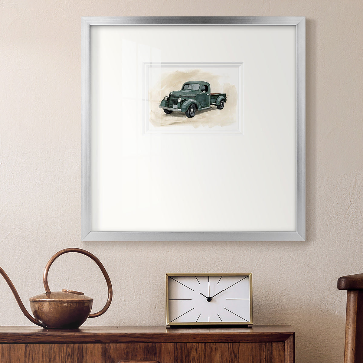 Pickup II Premium Framed Print Double Matboard