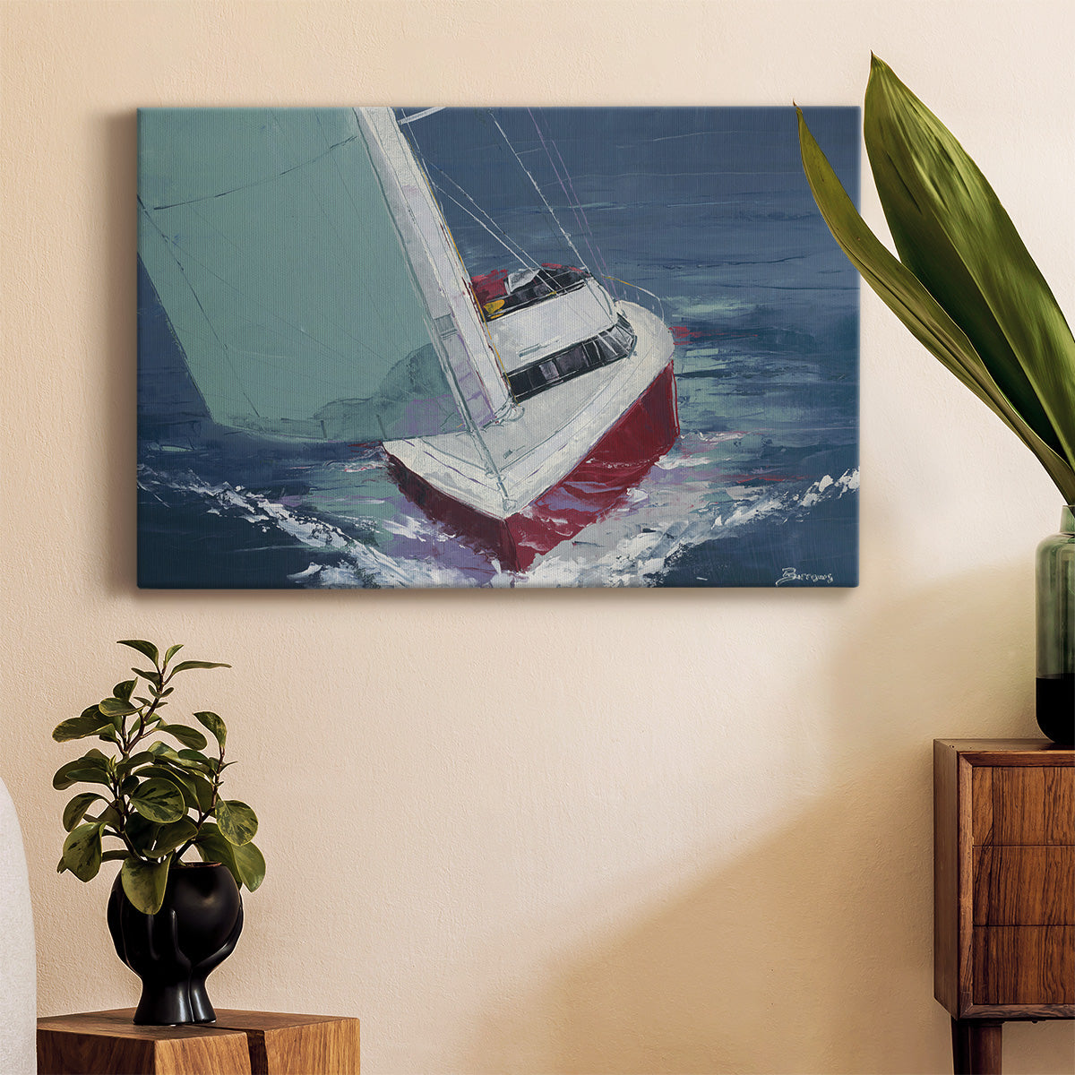 Day Sailing - Canvas Art Print