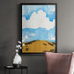 Summer Knoll II - Modern Framed Canvas Print