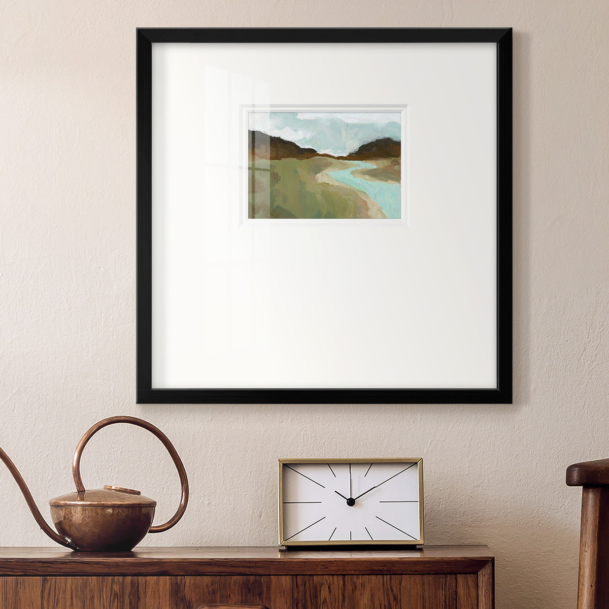 Coldwater Hills I Premium Framed Print Double Matboard