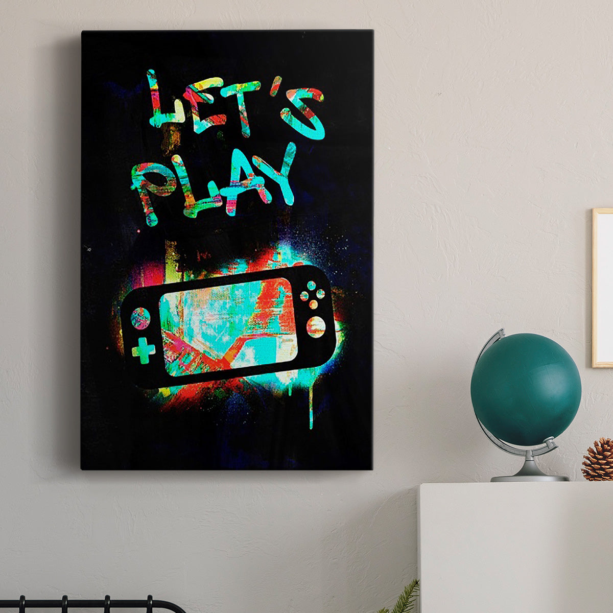 Gamer Tag III Premium Gallery Wrapped Canvas - Ready to Hang