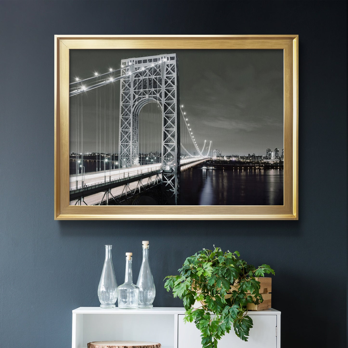 City Lights Premium Classic Framed Canvas - Ready to Hang