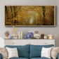 Soon Fall Leaves - Floater Framed Canvas Print