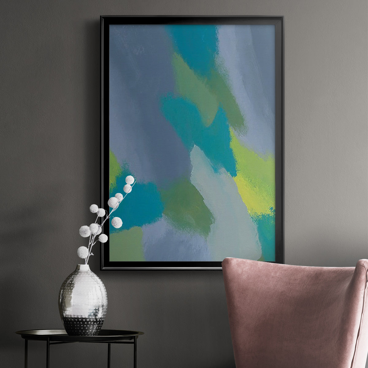Lost in Memories IV - Modern Framed Canvas Print
