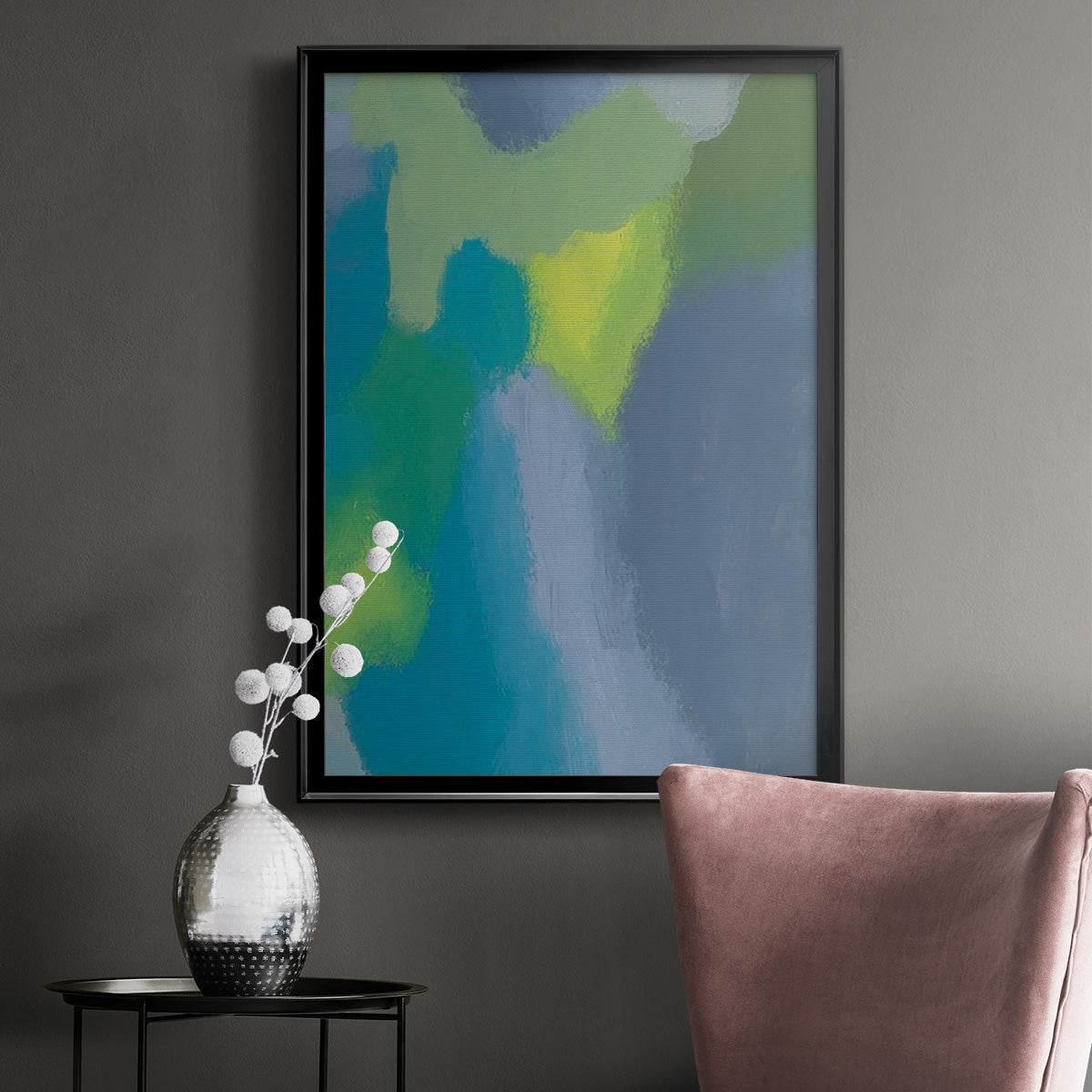 Lost in Memories III - Modern Framed Canvas Print