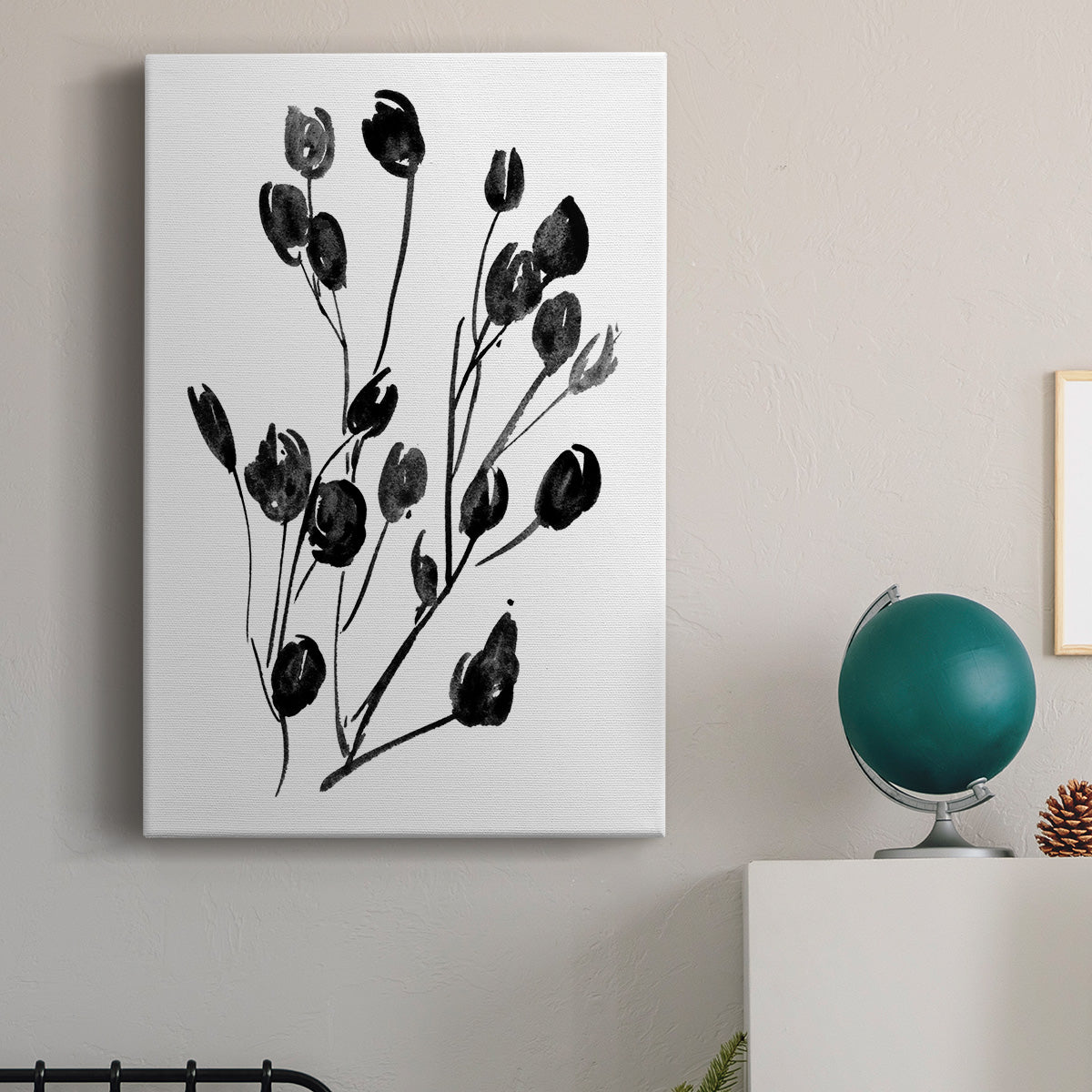 Expressive Floral II - Canvas Art Print