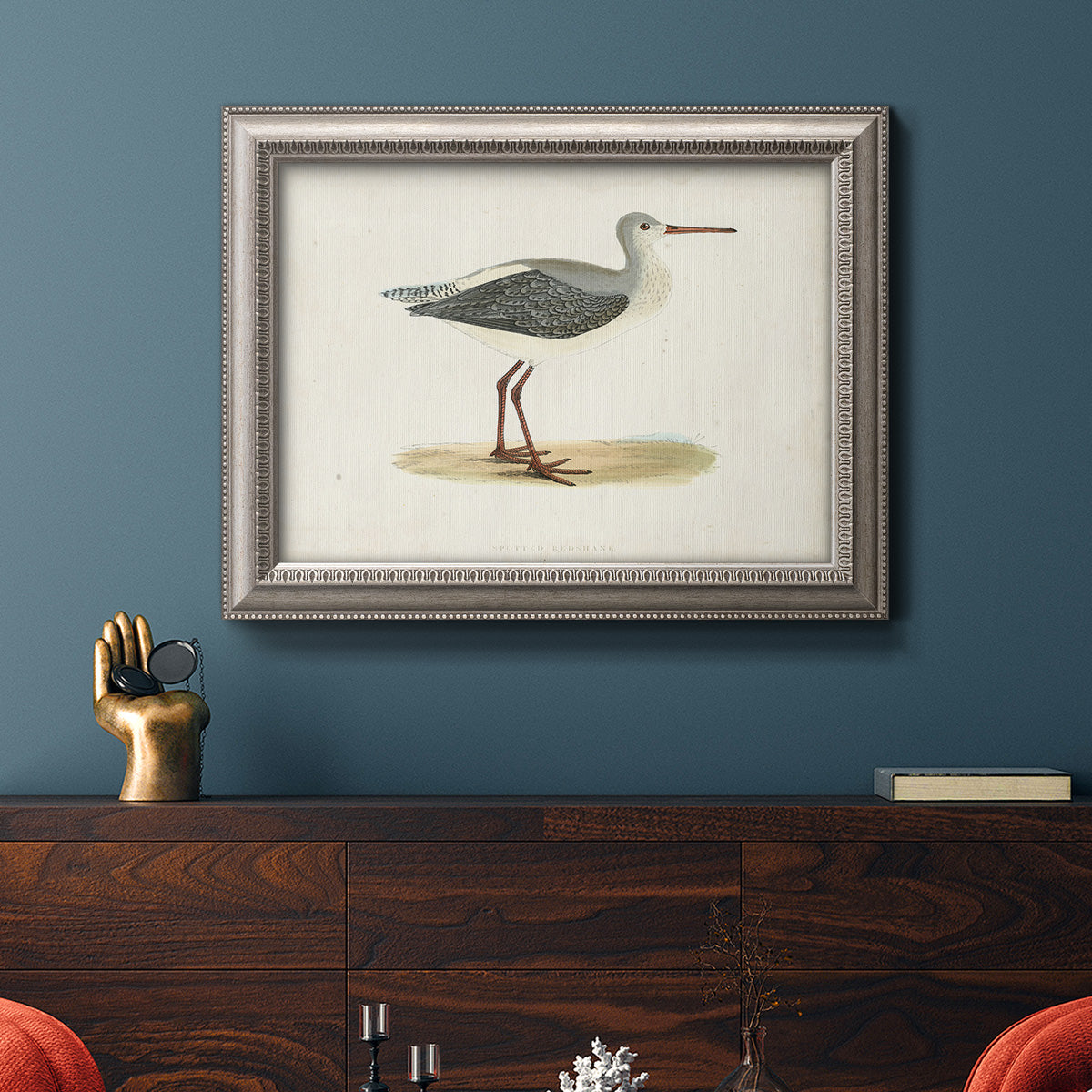 Morris Sandpipers I Premium Framed Canvas- Ready to Hang