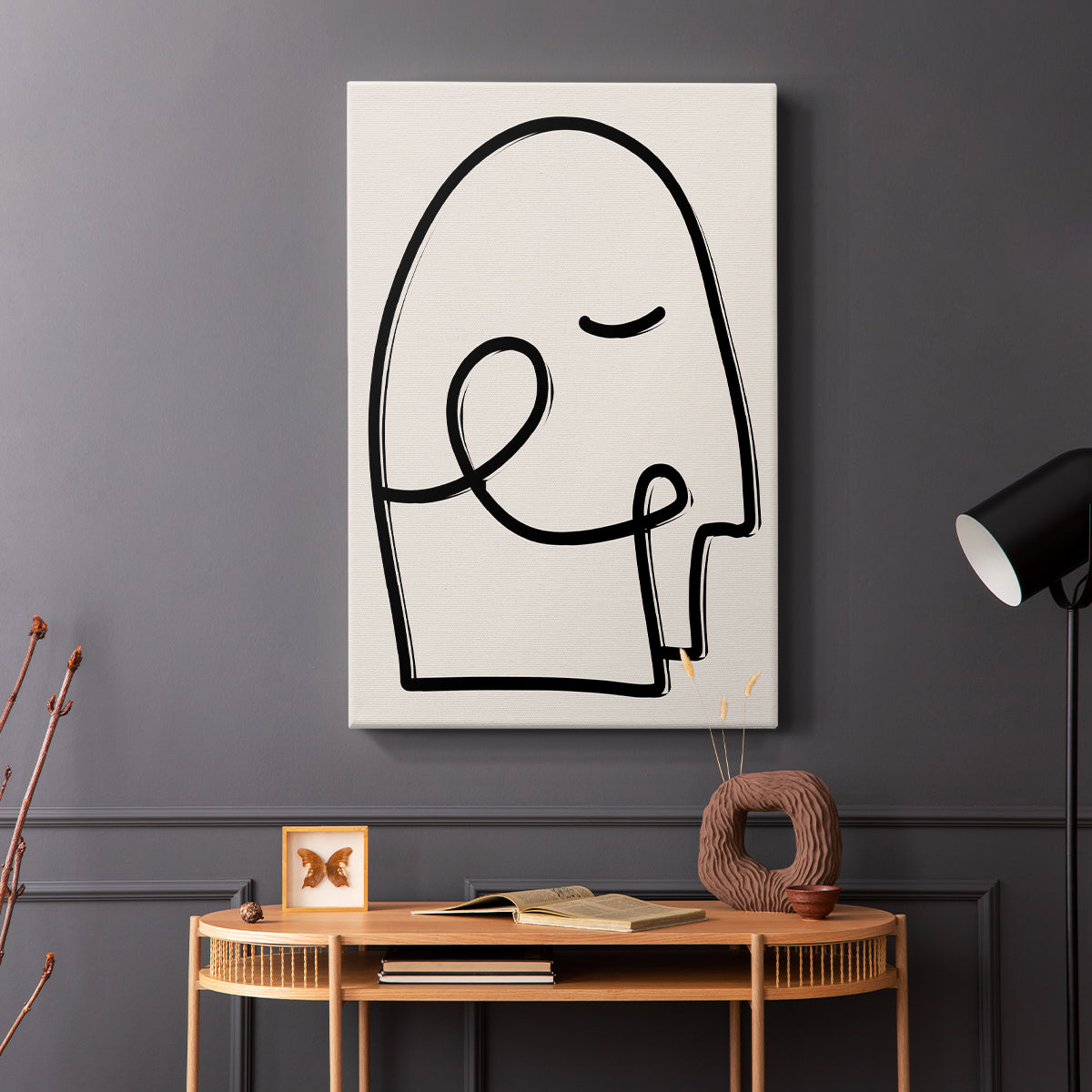 Face It I - Canvas Art Print