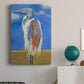 Blue Heron Premium Gallery Wrapped Canvas - Ready to Hang