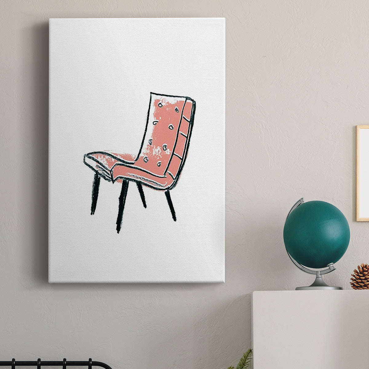 Take a Seat IX Premium Gallery Wrapped Canvas - Ready to Hang