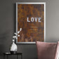 Love Never Fails I - Modern Framed Canvas Print