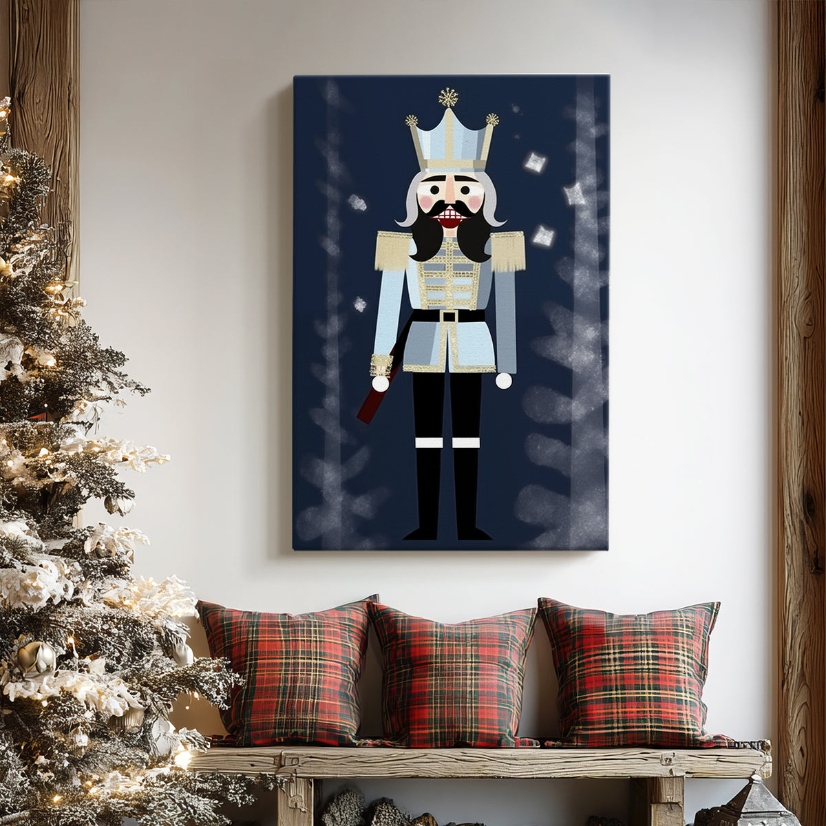 Stillwater Serenade of Fir - Canvas Art Print