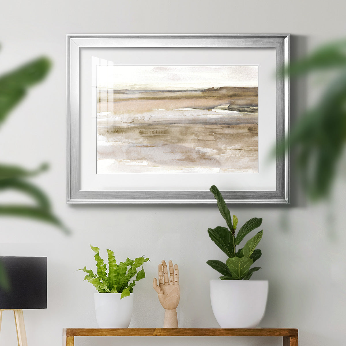 Sunset Bay - Modern Framed Art Print