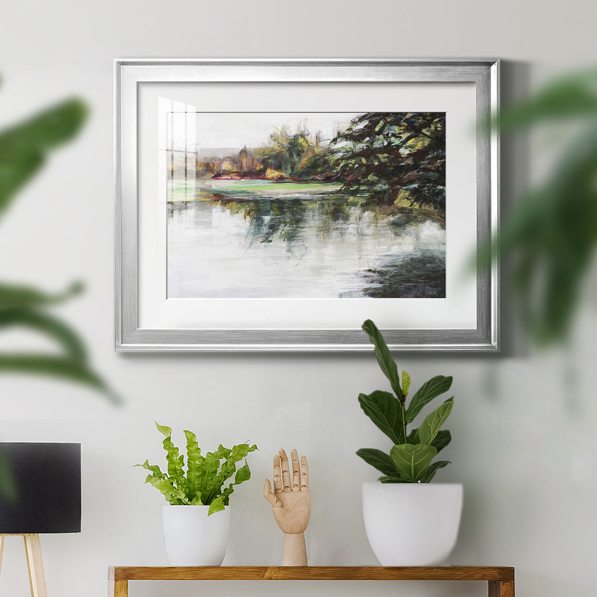 Upon Reflection Premium Framed Print - Ready to Hang