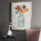 Harvest Home Leaves II - Modern Framed Canvas Print