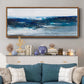 Mysterious Sea II - Floater Framed Canvas Print
