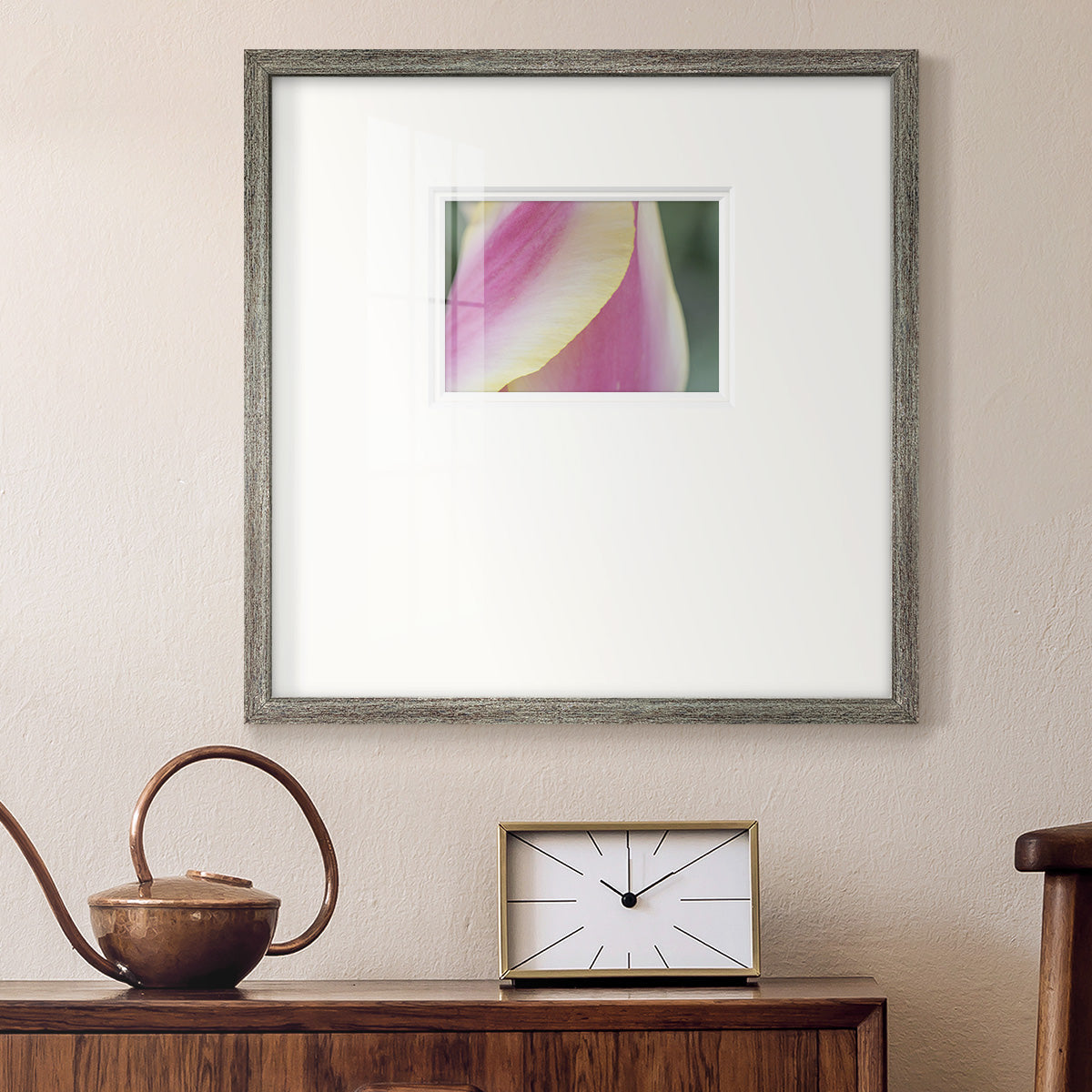 Delicate- Premium Framed Print Double Matboard