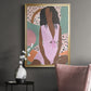 Curly Lady III - Modern Framed Canvas Print