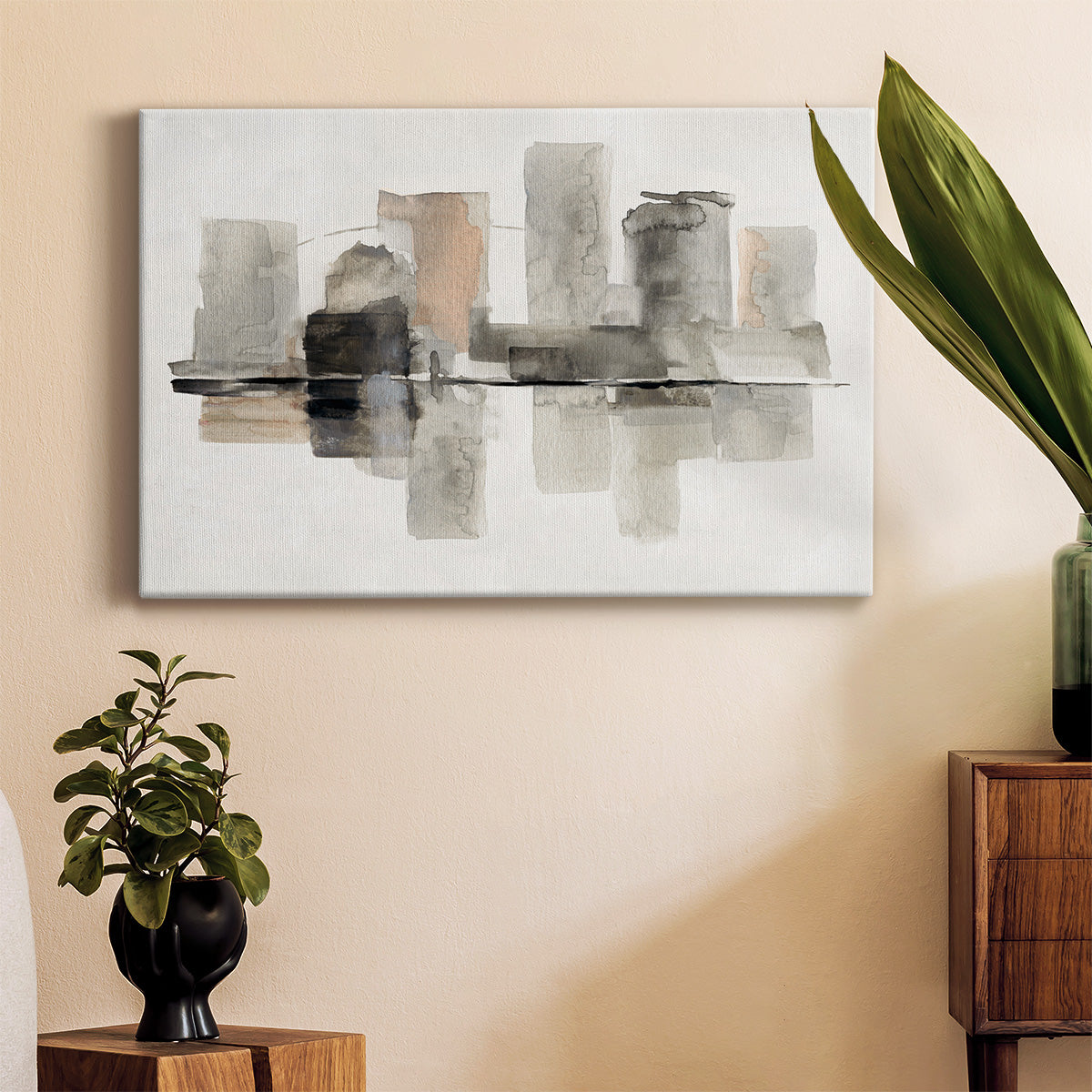 Urban Oasis II Premium Gallery Wrapped Canvas - Ready to Hang