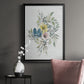 Spring Meadow Arrangement II - Modern Framed Canvas Print