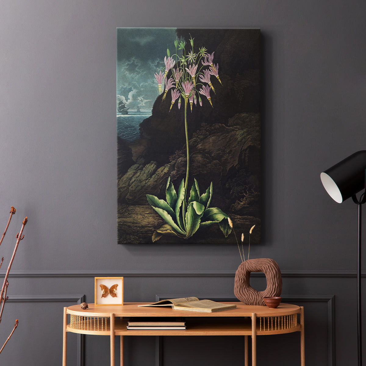 Temple of Flora II - Canvas Art Print