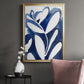 Blue Eucalyptus I - Modern Framed Canvas Print