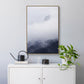 Above the Clouds - Floater Framed Canvas Print