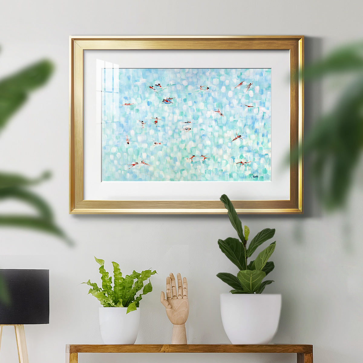 Endless Horizons Premium Framed Print - Ready to Hang