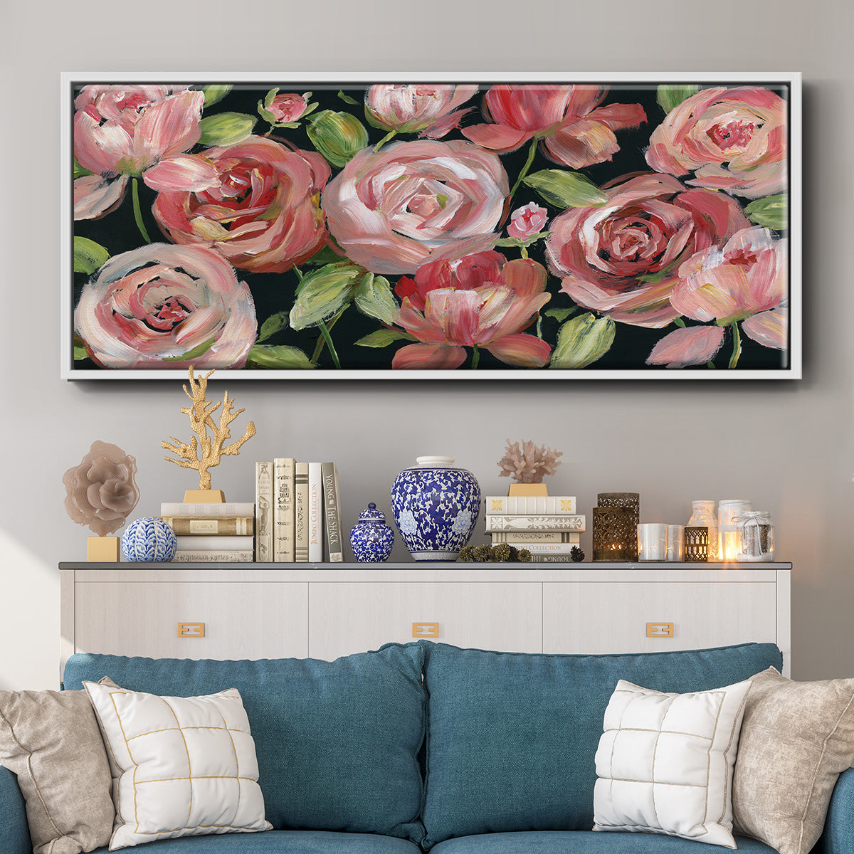 Red Velvet - Floater Framed Canvas Print