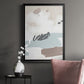 Neutral Wash II - Modern Framed Canvas Print