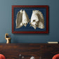 Conch Shells on Navy I Premium Framed Canvas- Ready to Hang