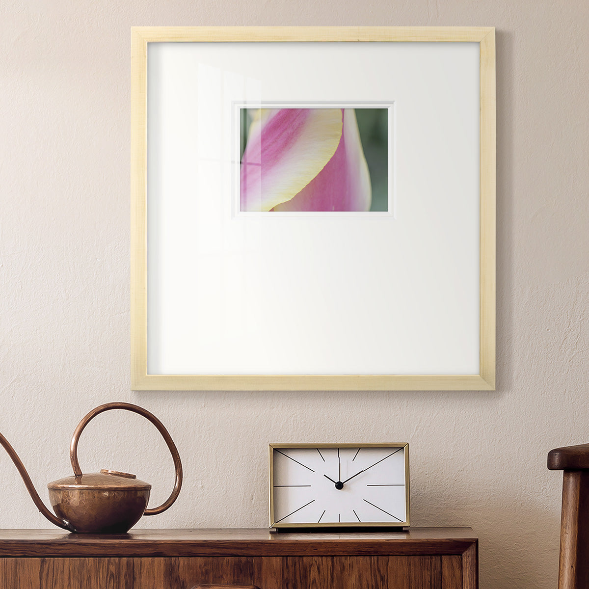 Delicate- Premium Framed Print Double Matboard